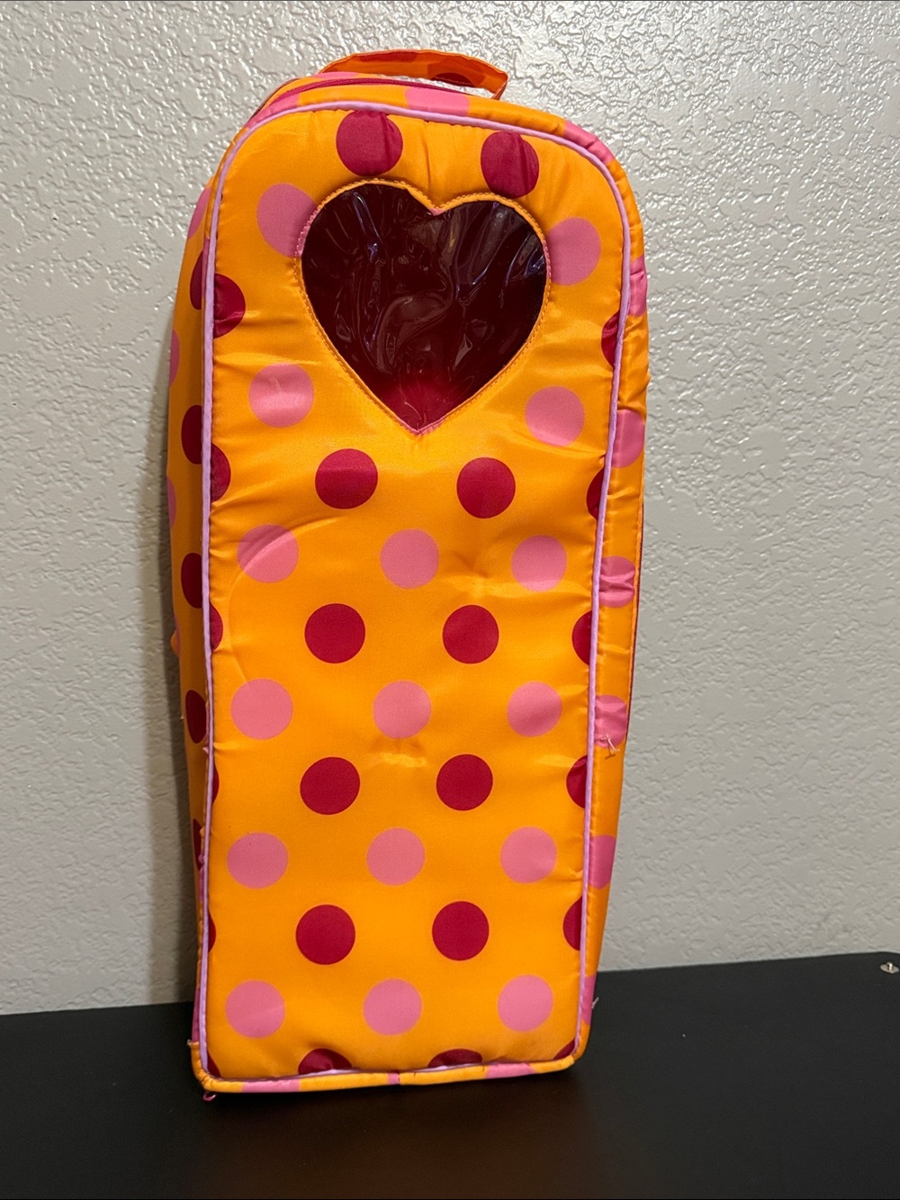 Our Generation 18" Dolls Backpack Carrying Case 4 Doll and Clothes Polkadots - Picture 2 of 14